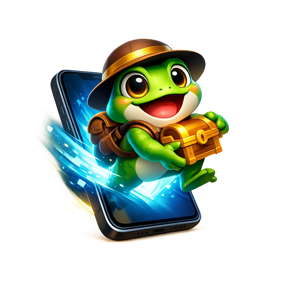 Betjili app promotional image featuring a polished 3D smartphone with glowing interface on a clean dark background with gold 
